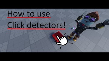 How to use ClickDetectors - Learn scripting/coding in Roblox in 5 minutes (WORKING 2022 Easy)