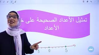 الصف السادس 6️⃣ رياضيات 📐 || الدرس 1: الأعداد الصحيحة والقيمة المطلقة  ✅ مع أ. #فيروز_دراغمة 💪