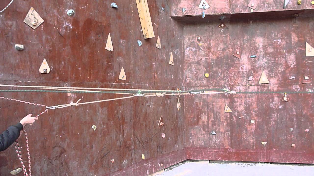 Полиспаст Мунтера в работе - YouTube