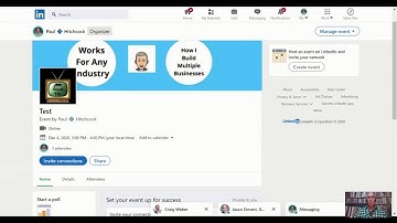Using Zoom With Linkedin Events