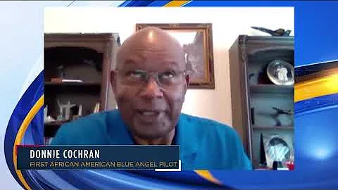 VIDEO: First African American Blue Angels pilot re...