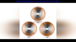 Best CMCP TiCN Coated Woodworking Saw Blade 300x30mm Circular Saw Blade Disc 40T 60T 80T Carbide TC