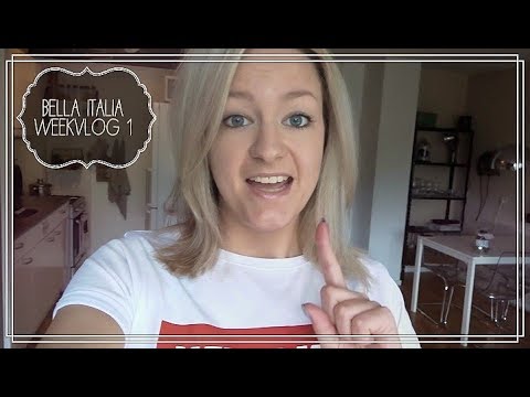 Welp WEEKVLOG #1 BELLA ITALIA - AFVALLEN MET SONJA BAKKER - YouTube MU-84