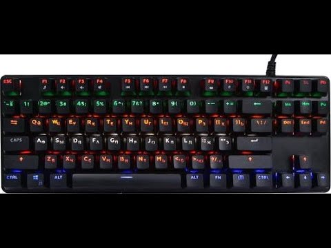 Клавиатура DEXP Blazing Pro RGB- ОБЗОР - YouTube
