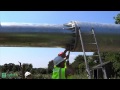Installation of a 10kw wind turbine by genfit