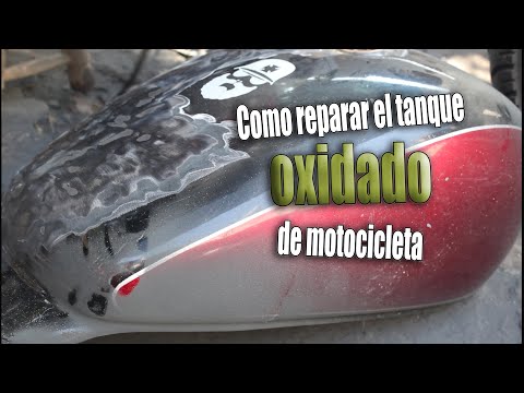Vlog115 Restauración de tanque de gasolina oxidado