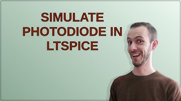 Electronics: Simulate photodiode in ltspice