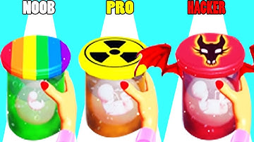 NOOB vs PRO vs HACKER in Clone Rush