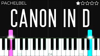 Pachelbel - Canon in D | EASY Piano Tutorial chords