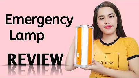 FIRELY MULTIFUNCTION EMERGENCY LAMP REVIEW