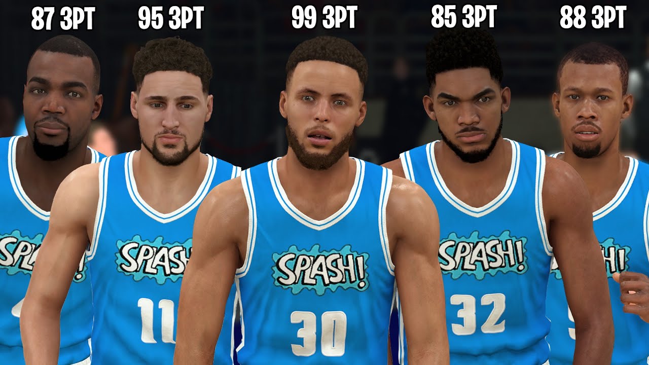 Team Of The Best Three Point Shooters In NBA 2K21! YouTube