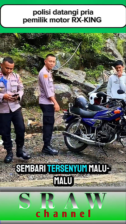 POLISI DATANGI PEMILIK MOTOR RX KING #shorts #rxking #viralvideo #polisi