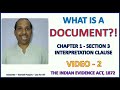 Beginning of video