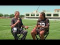Bernie Talks with Rookie WR Denzel Boston! | Training Camp Interviews