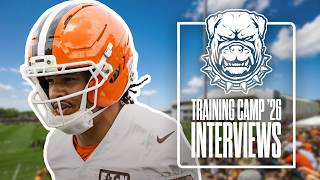 Bernie Talks with Rookie WR Denzel Boston! | Training Camp Interviews