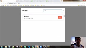 AJAX CRUD+S | Part 14: Adding Search bar