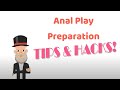 Prostate massage tips   anal play preparation  cleaning