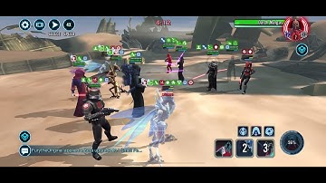 SWGOH GAC - SEE no Wat vs Malgus & omi Traya