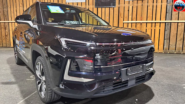 New JAC e-JS4 2025 - FIRST LOOK & visual REVIEW (electric SUV)