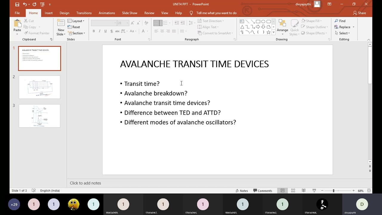 avalanche Transit time devices-1