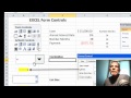 EXCEL Form Controls