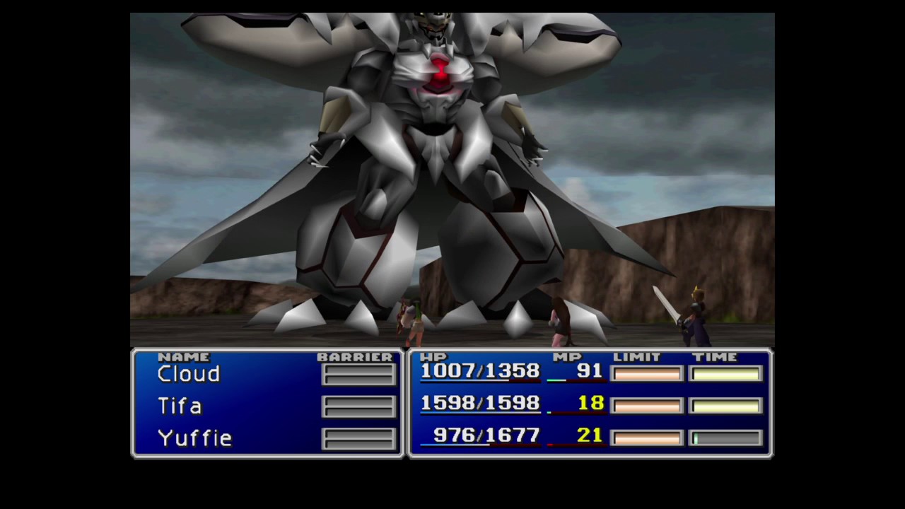 Final Fantasy VII Low level game #22 Diamond Weapon - YouTube