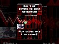 Day 1 of trying to beat Aftermath