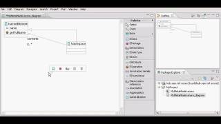 Integration of graphical and textual model editing (Ecore)