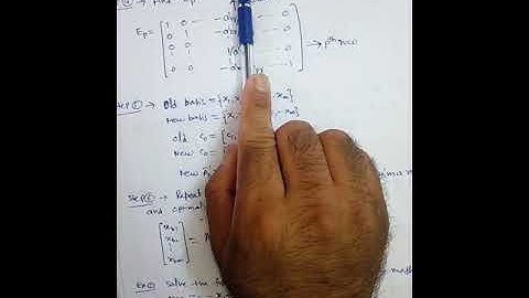 Lec 15 Revised Simplex Method(Part-2)