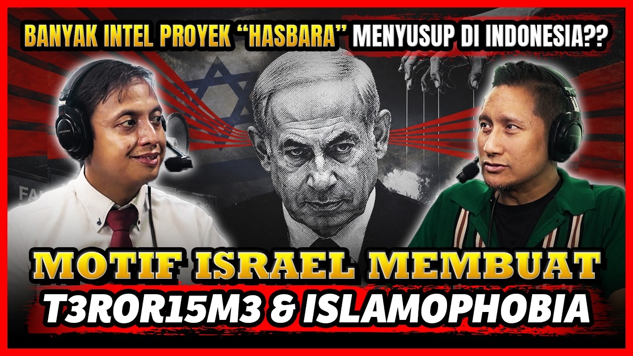 BUKTI PROYEK "HASBARA" ISRIWIL SUDAH SAMPAI INDONESIA‼️- Shofwan Al Banna Choiruzzad