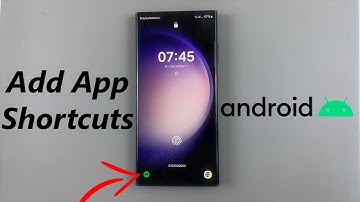 How To Add App Shortcuts To Android Lock Screen