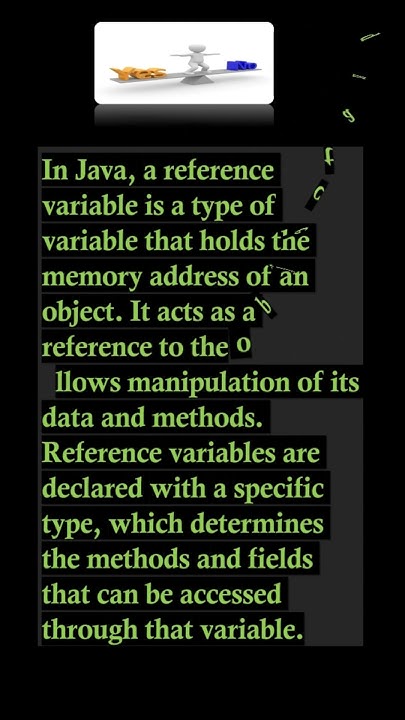 What is reference variable in Java🔥🔥 #refference #shorts #video # ...