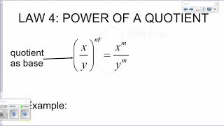 Laws of Exponents (u6 d1 notes)