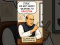 🇮🇳 India warns Italy🤯🤯#facts #rajnathsingh#sjayshankar#modi #fighterjet #india #news #news_byhelper