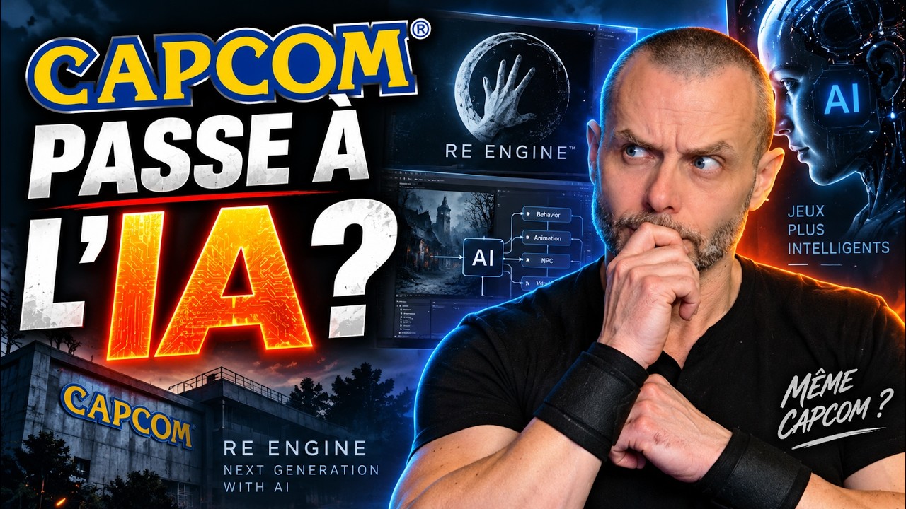 Capcom transforme le RE ENGINE avec l’IA !
