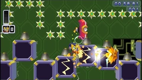 Mega Man Powered Up (7C): Elec Man - #61-70 [Challenge Mode]