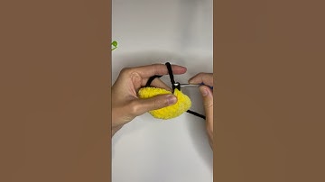 How to do a color change in amigurumi #crochet #shorts
