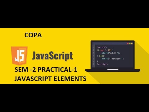 FIRST JAVASCRIPT PROGRAMME - YouTube