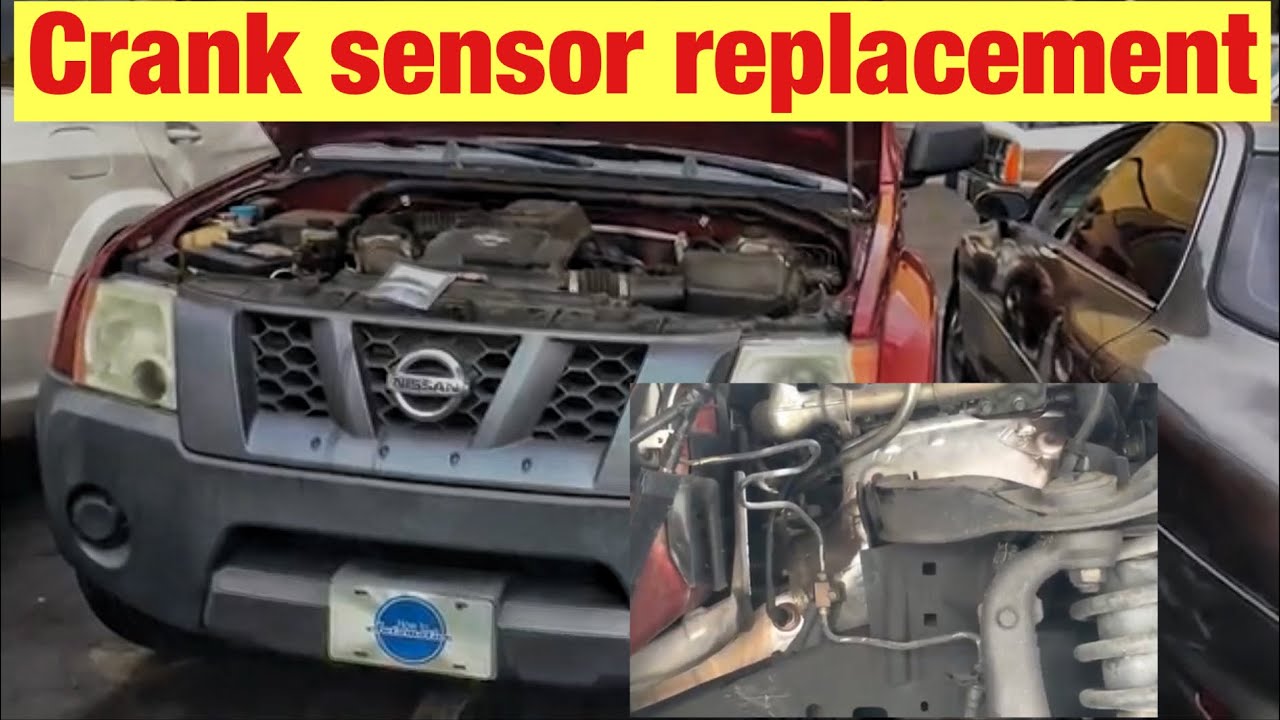 How To Replace The Crankshaft Position Sensor On A 2005 2012 Nissan Xterra With A 4 0 L Engine Youtube