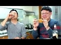 Korean Learns SIOMAI RECIPE from Professional Pinoy Chef (feat. Okoy/Ukoy Cookie)