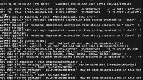 APPLE IIe compile for Raspberrypi