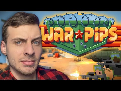 ВОЕНЛАНДИЯ ▲ Прохождение WARPIPS обзор геймплей летсплей. Инди стратегия. Новые игры 2022 #1