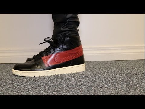 jordan 1 defiant couture on feet