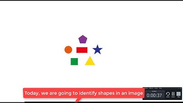 Simple shape detection – Opencv with Python 3