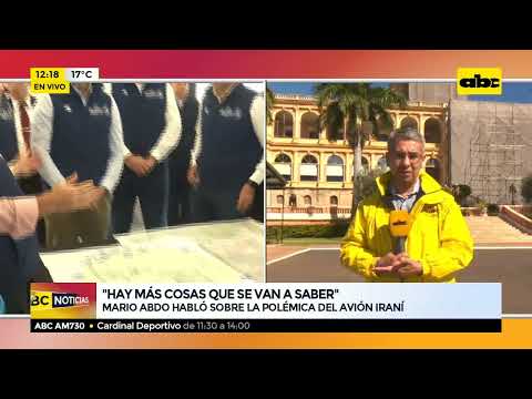 Avión iraní con presuntos nexos terroristas