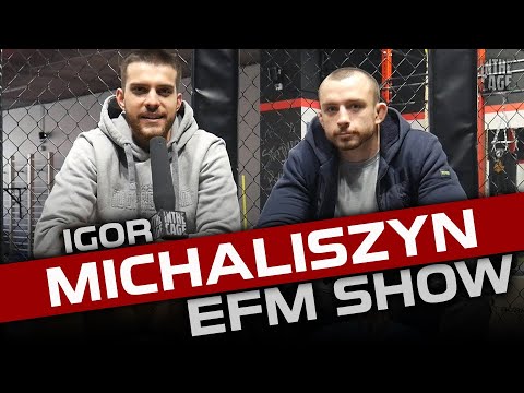 Igor Michaliszyn: "UFC? Marzenie i długa droga. Przyjdzie kiedyś na to czas"