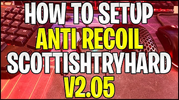 How To Setup Anti Recoil on Taylordrift ScottishTryHard V2.0 or Newer Version
