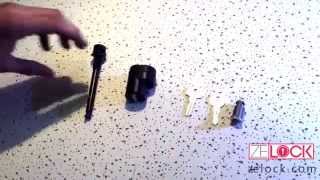How to Install a Thule Lock Core Into a Thule Hitch Lock