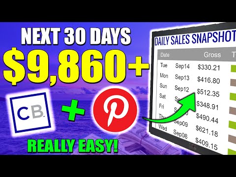 Fastest Way To Make Money On Pinterest | Earn $9,000+ Next 30 days (Pinterest Affiliate Marketing)