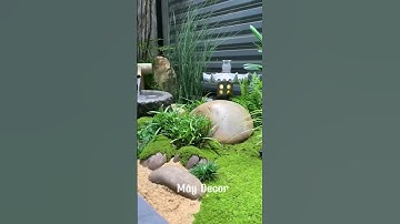 Thiết kế tiểu cảnh sân vườn nhỏ xinh nhưng vẫn chuẩn Nhật Bản cho không gian hẹp  #shorts